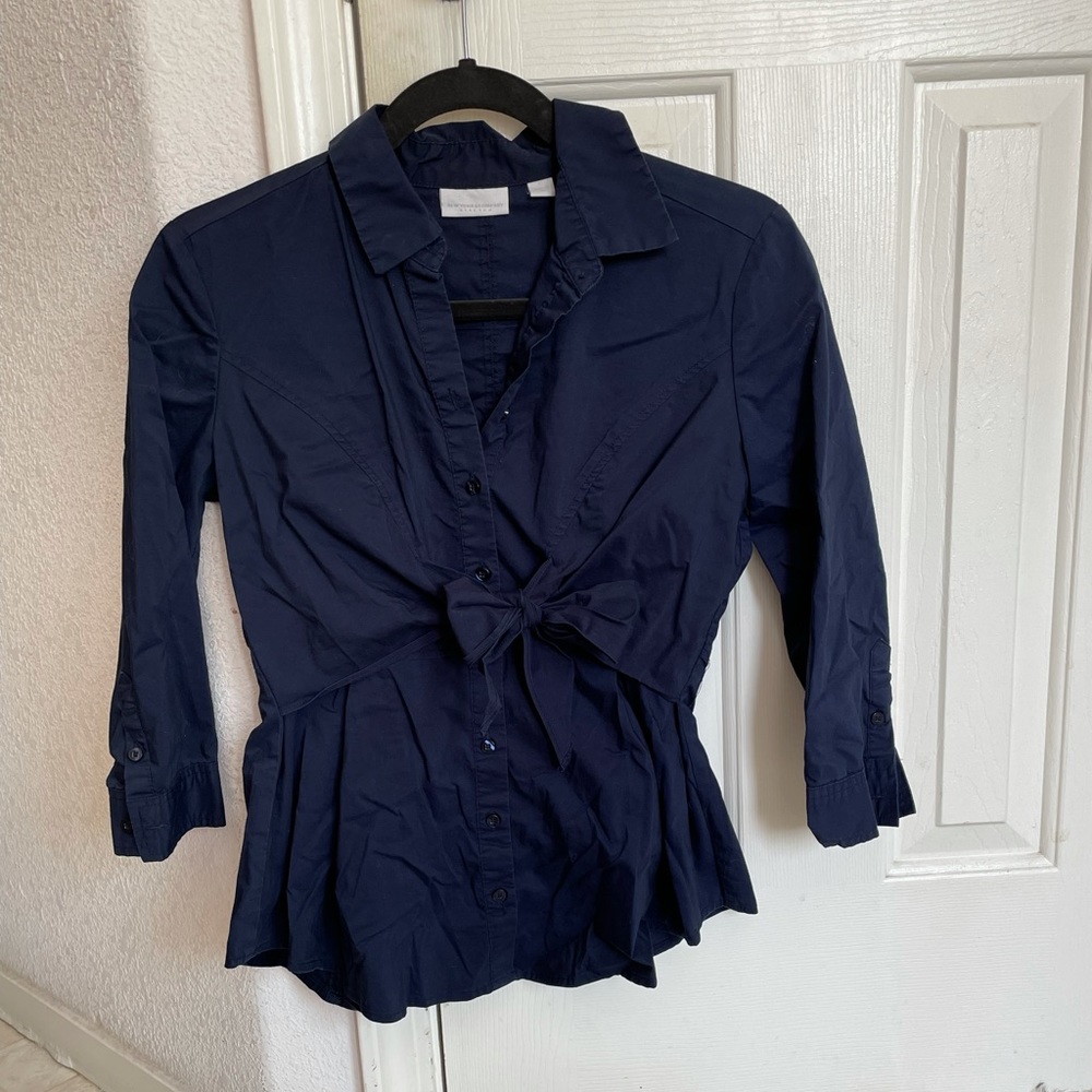 ‼️2 for $20 deal‼️ 3/4 sleeves collar top